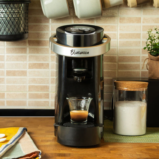 Macchinetta per caffè in cialde E.S.E. 44mm - Caffè Borbone BlueMoon