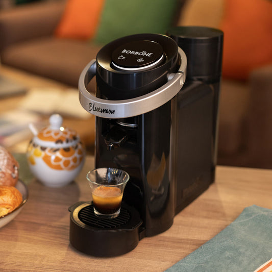 Macchinetta per caffè in cialde E.S.E. 44mm - Caffè Borbone BlueMoon