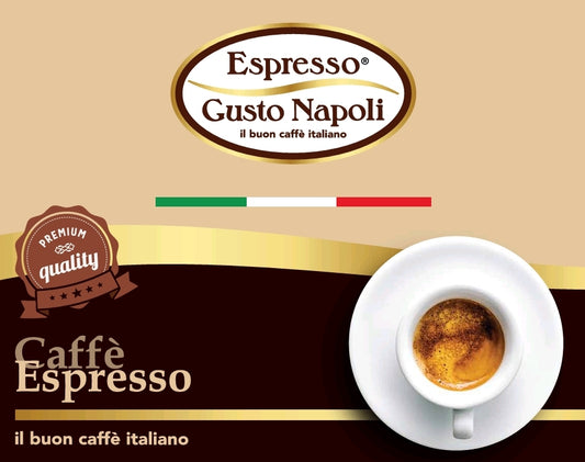 Espresso Gusto Napoli 50 capsule compatibili Nescafè Dolce Gusto - miscela Decisa