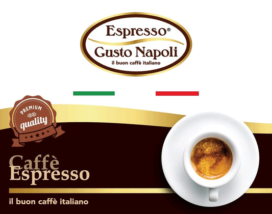 Espresso Gusto Napoli 100 capsule compatibili Bialetti - miscela Cremosa